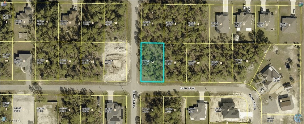 Aerial view of property's location