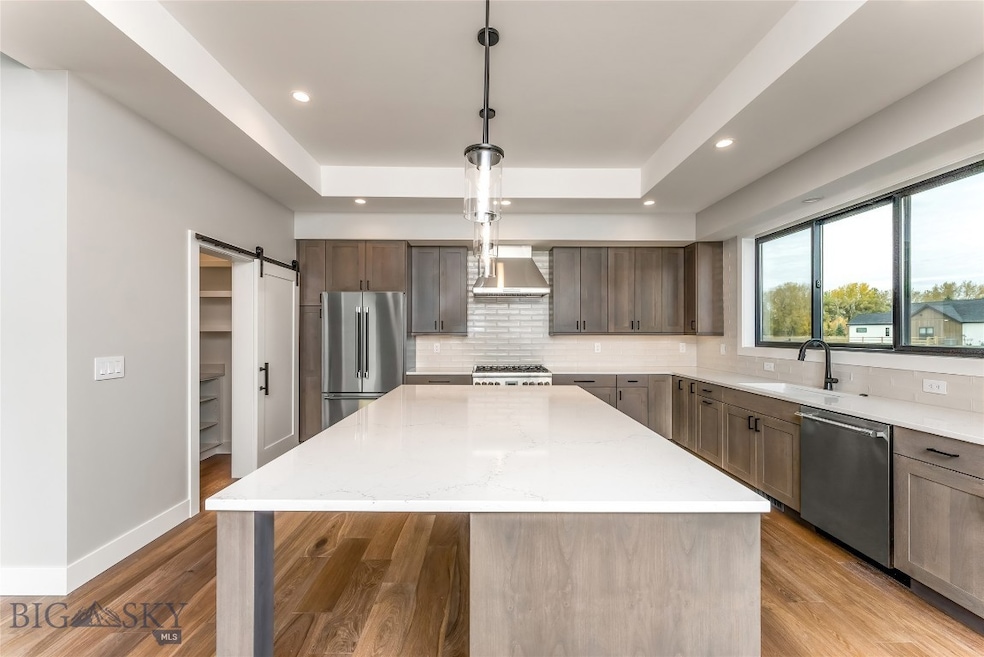 Photos are of another completed Creekside home.