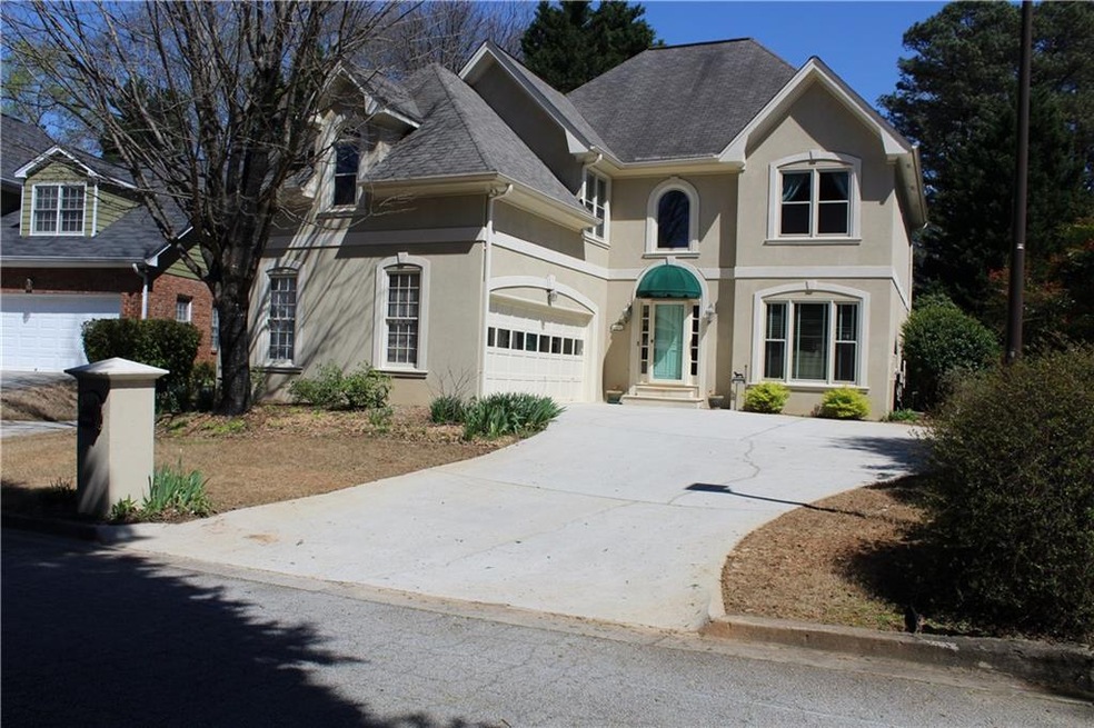 View of home from Summeroak Drive.