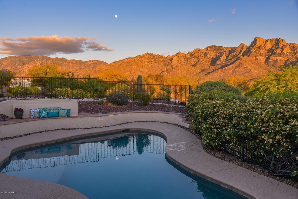 Pool with Mtn views