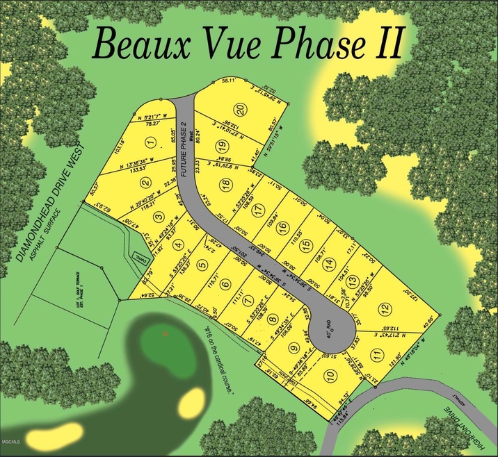 Beaux Vue II Sign