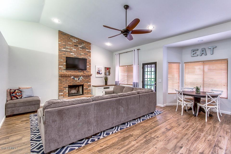 Opening living areas