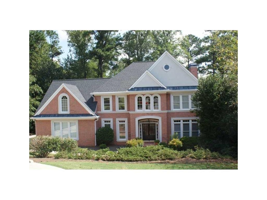 Exterior Front. Beautiful 3 sided brick home on a 
