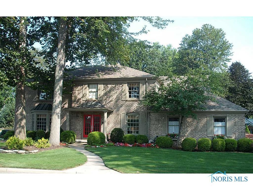 Brick exterior, side load garage