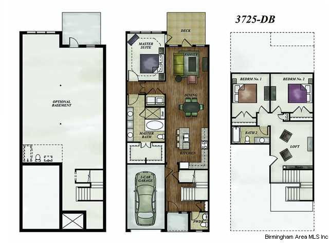 Luxury 3br 2.5ba 2 car garage basement