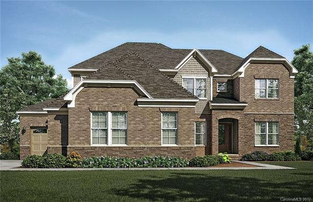 Rendition of elevation 8, home in foundation and u