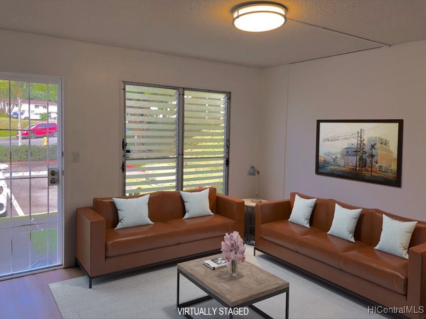 Living Room, two parking stalls directly in front,