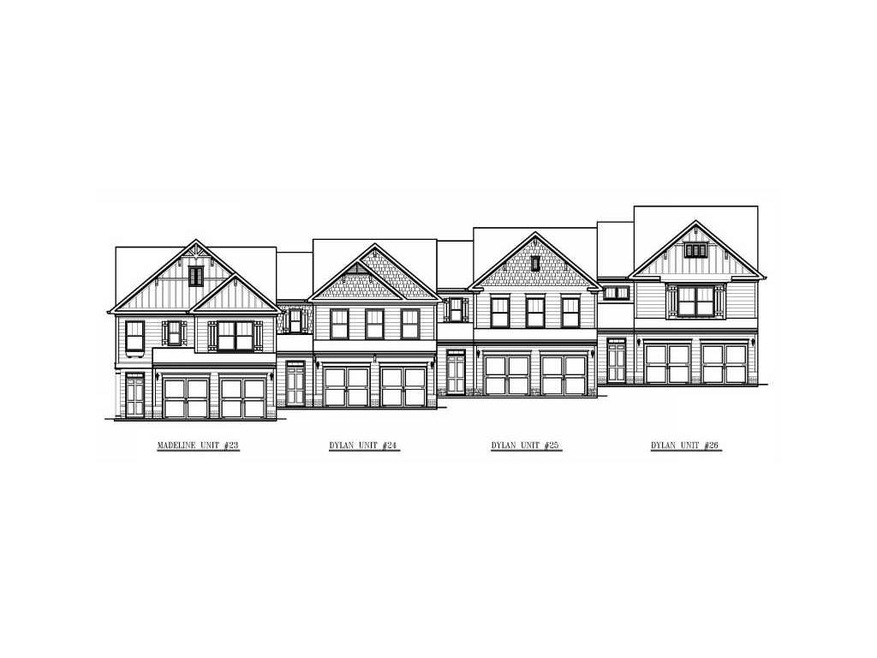 Exterior Front. Builder Rendering