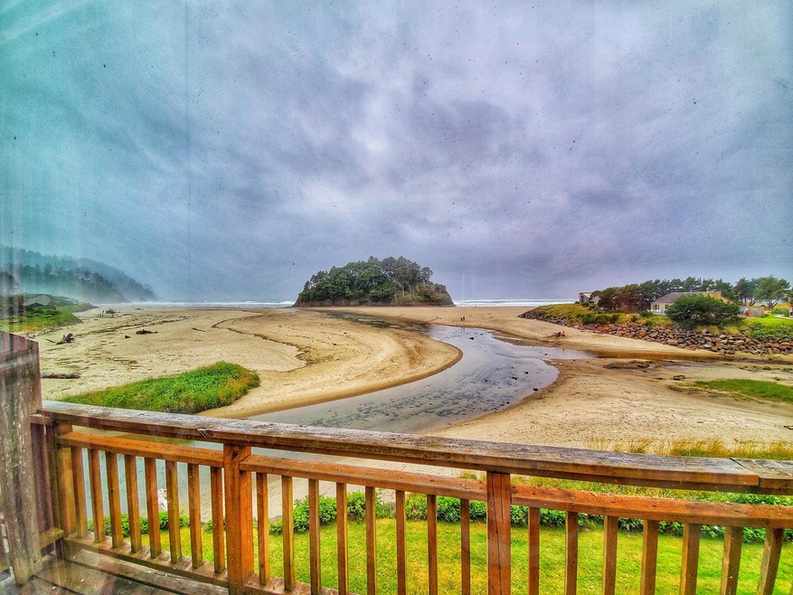 Ocean Front Deck View