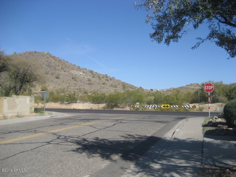 view from front yard