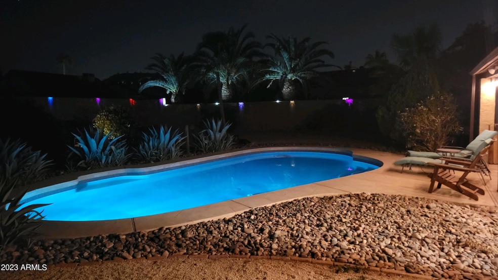 Pool at Night