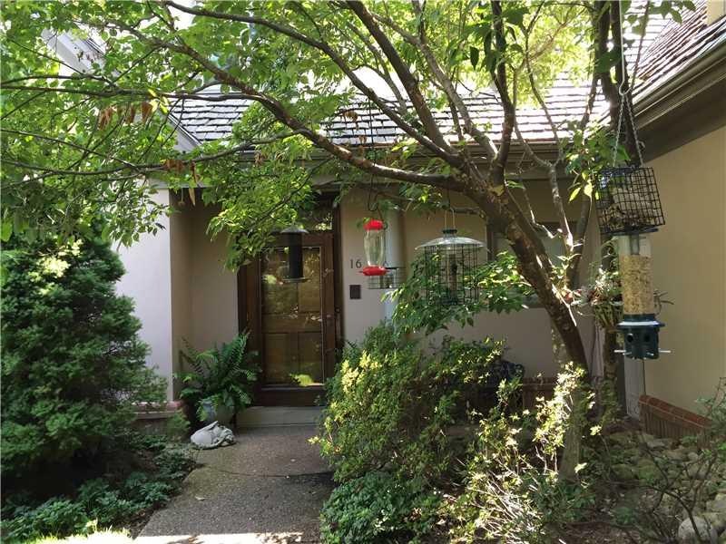 Exterior Front. Entry walk to 16 The Trillium