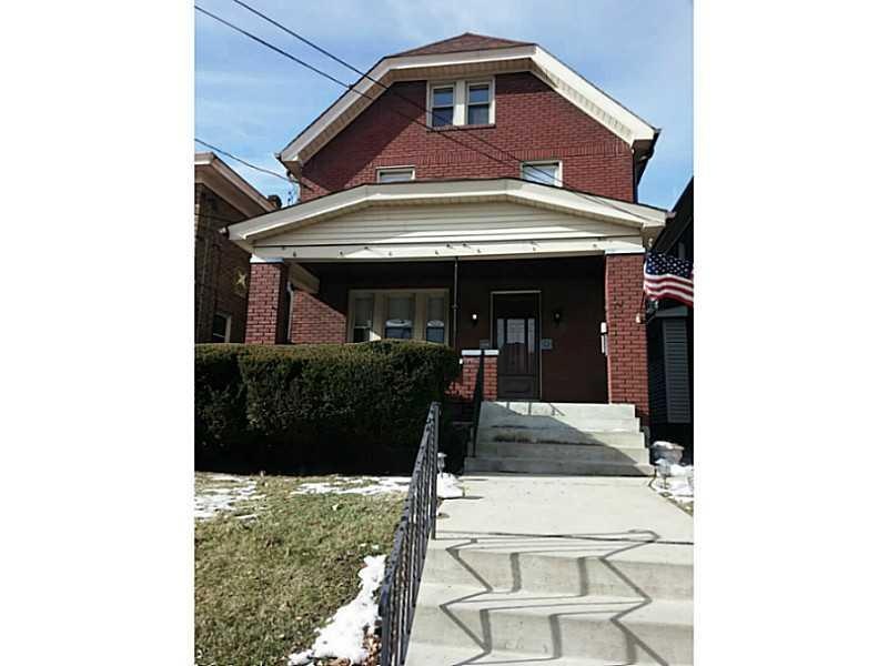 Exterior Front. Double brick construction in craft