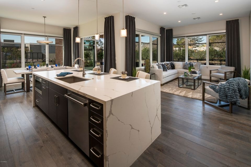 Great Room on bright corner