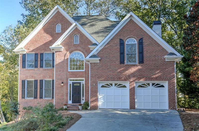 Welcome home--located  in a private cul-de-sac wit