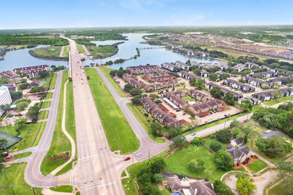 Tranquility Lake Aerial View