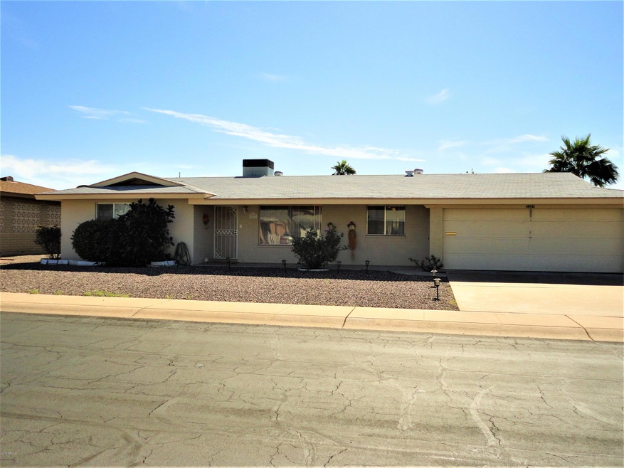 Front view of home