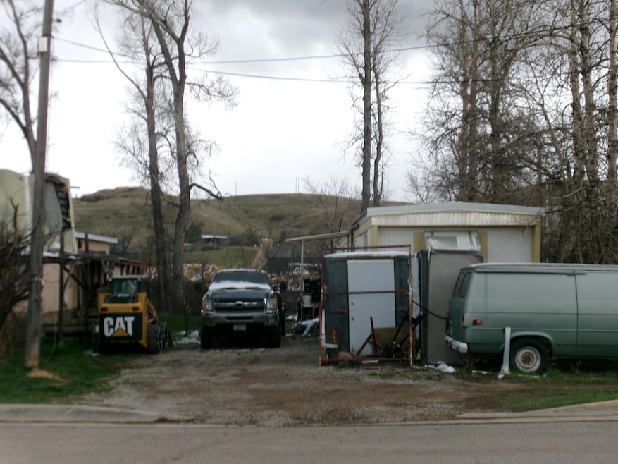 Home on the right is rented.