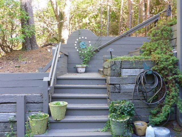 Lovely entry to the front porch.