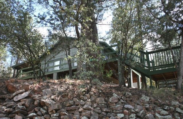 North side street elevation