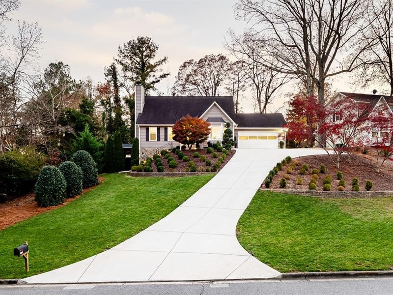 New Driveway and Landscaping!