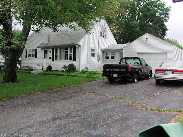 Exterior Front. Aluminum Siding