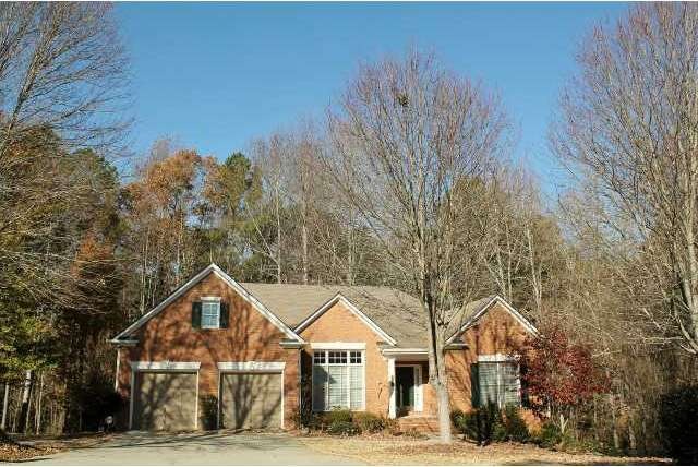 Exterior Front. Brick front, 3 sides hardiplank Ra