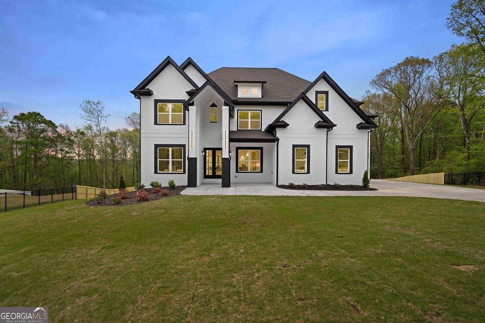 Fenced and gated new construction property