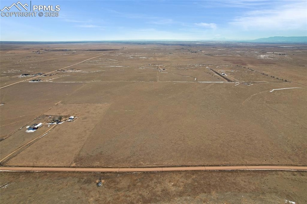 Bird's eye view featuring a rural view