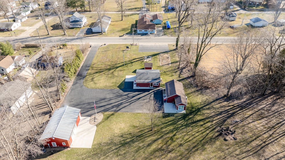 paw paw lake ariel view 1
