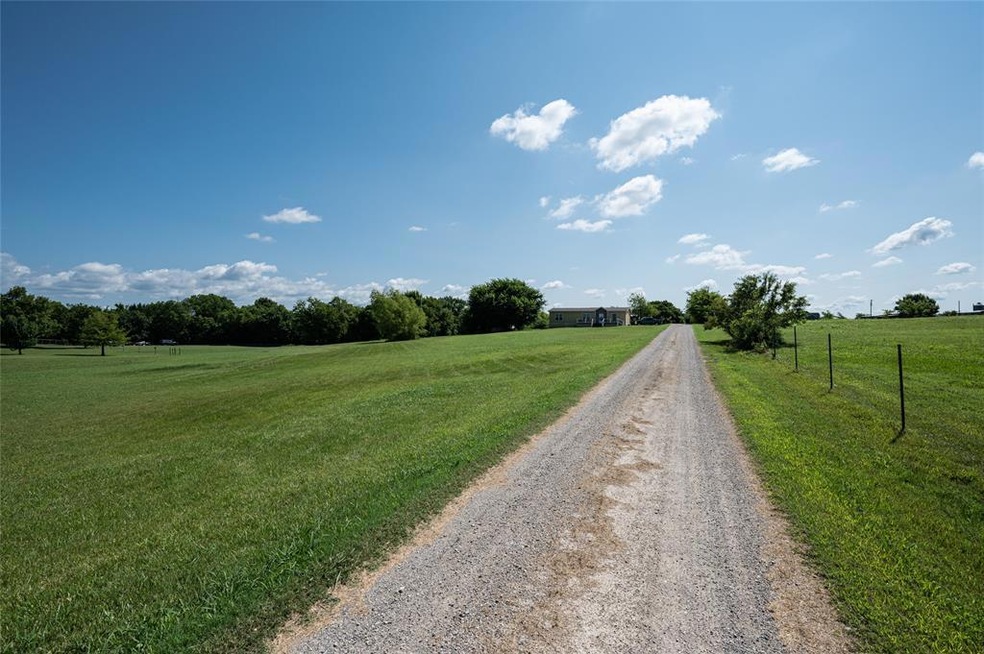 Scenic road leading to the home