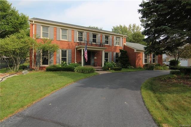 Stately West Bloomfield Colonial