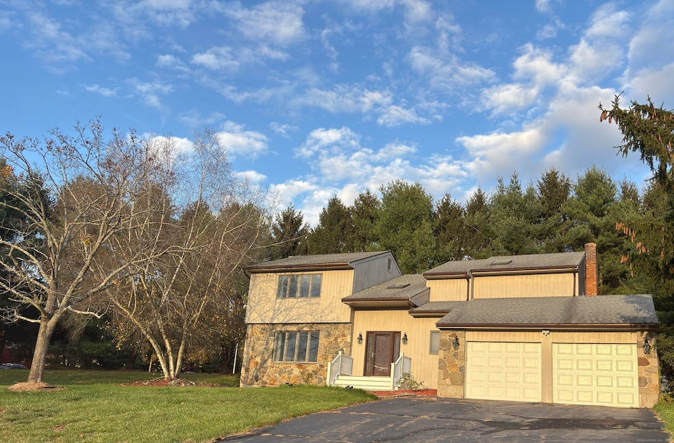 Sunset reflection at the front