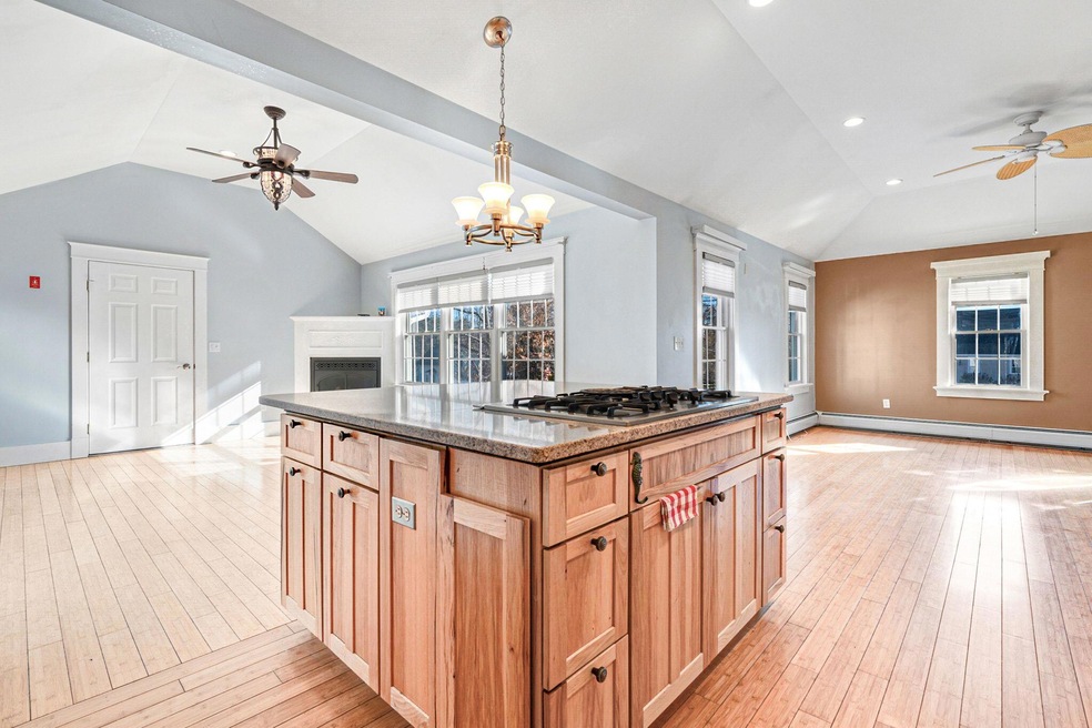 Kitchen to Dining/Family and Living Room