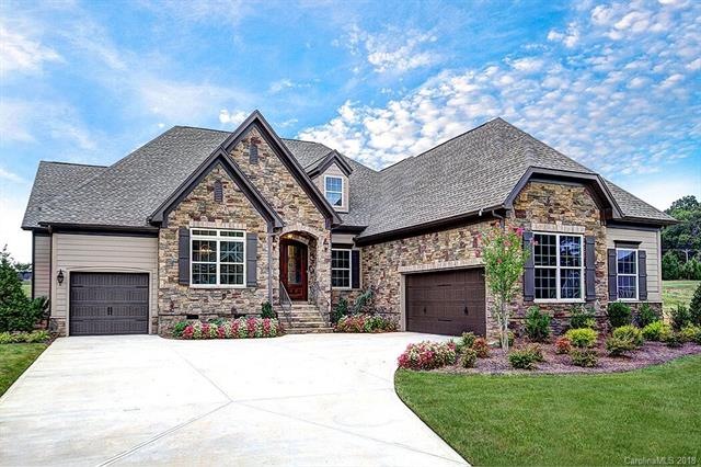 Beautiful customized home with stone accents, cove