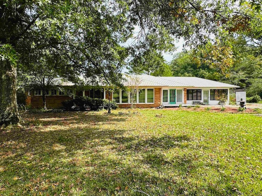 View of front of home with a front yard