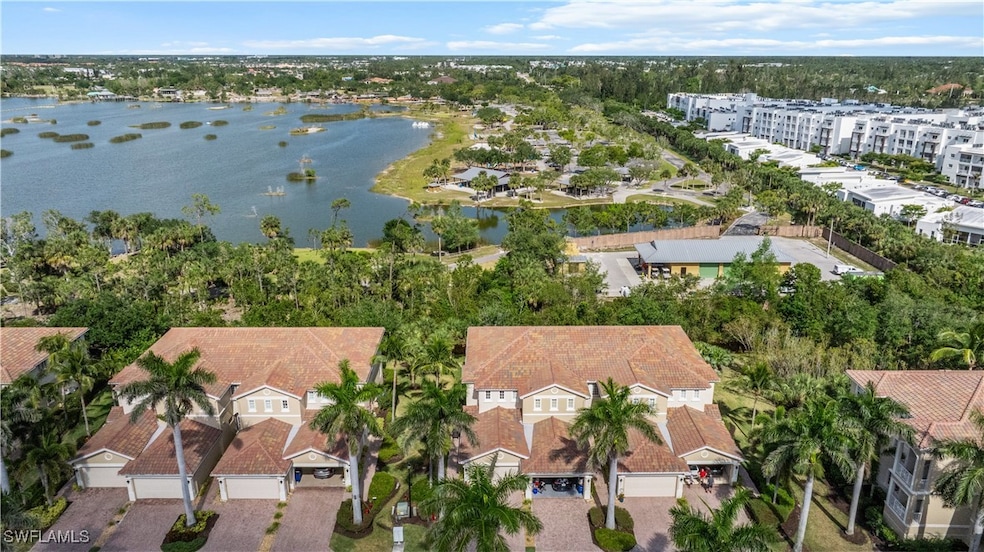 Birds eye view of  Lakes Park behind community