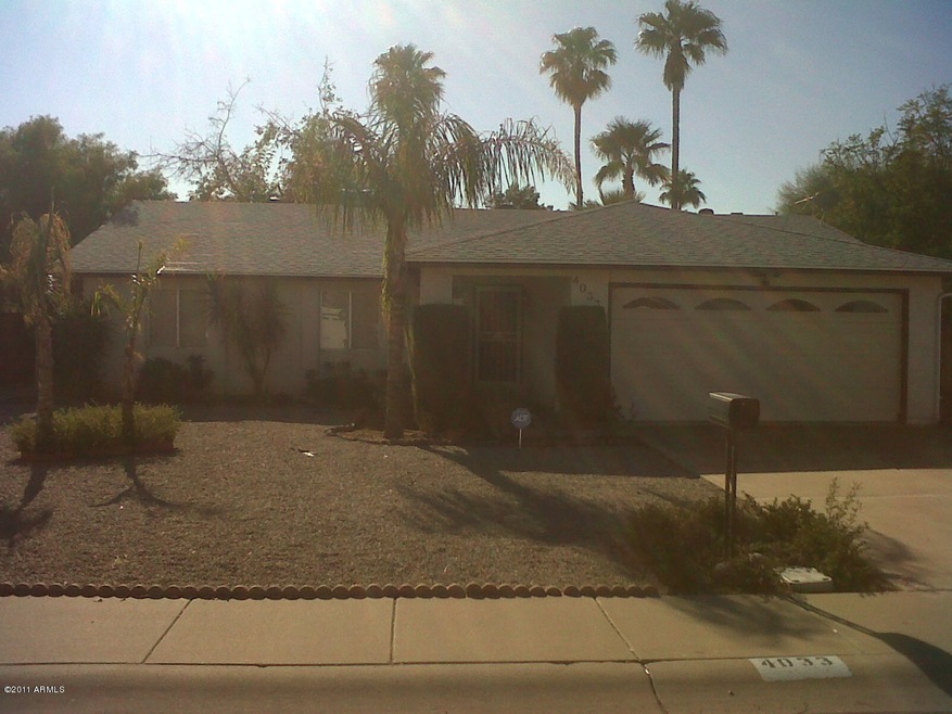 Front of home