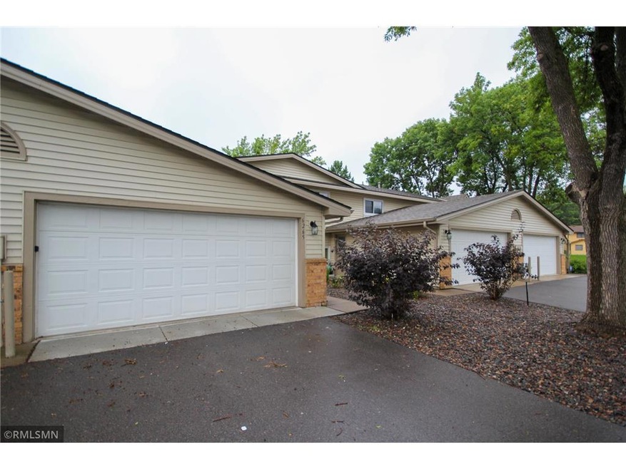 Home has a 2 car garage with longer driveway and l