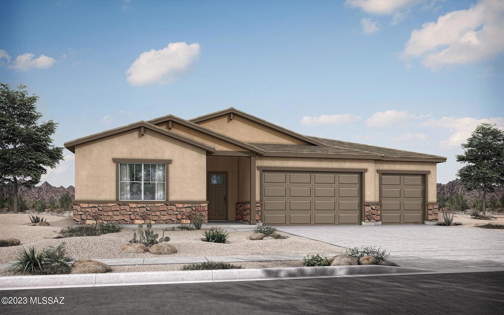 Kelly Plan with Ranch Elevation