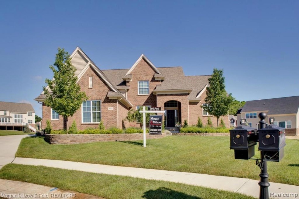 Commanding front elevation