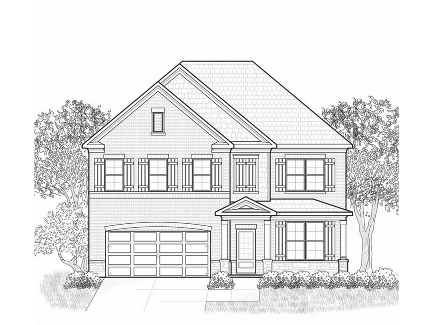 Black & White Rendering of Plan & Elevation.
