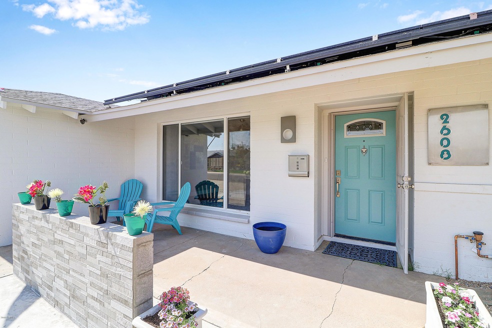 Front Entry & Patio