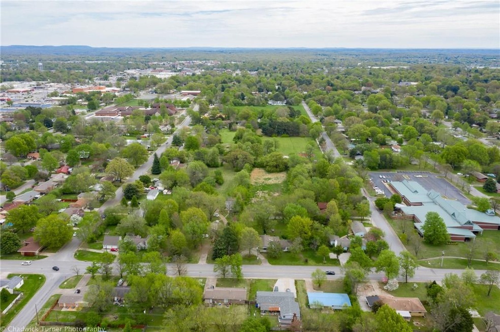View from Dixieland Rd, looking east toward Downto