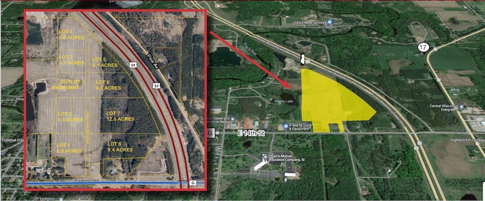 64.83 ac County Road G unit 3.7-12.6 acre lots, Merrill, WI 54452 - photo 1