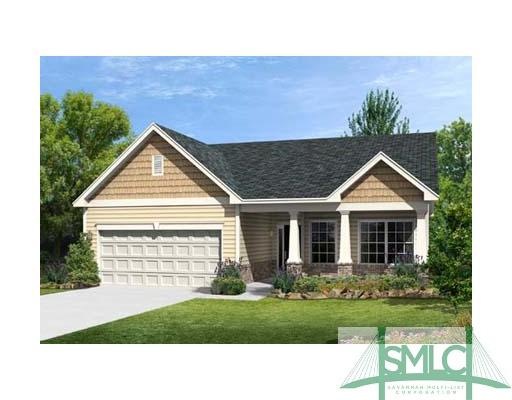 Exterior Front. Artist Rendering Only. Not to scal