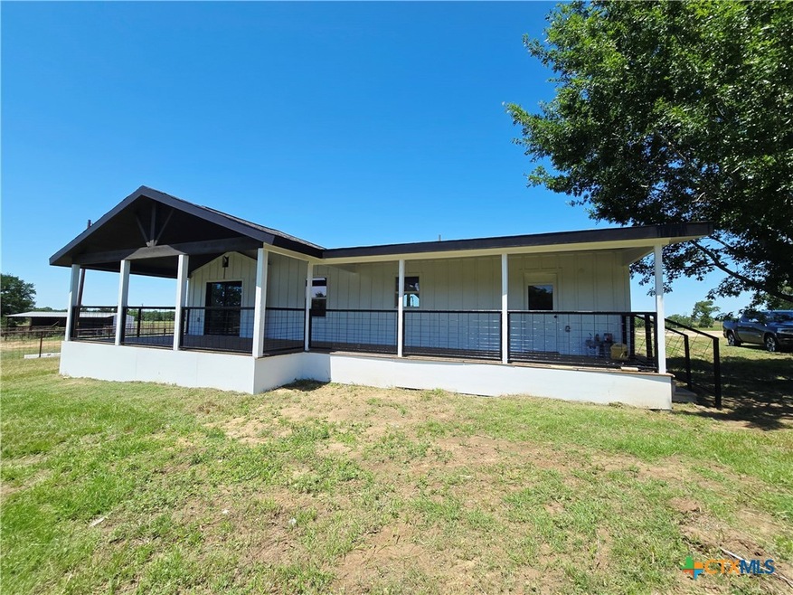 Back of property