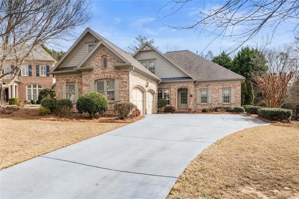 Craftsman-style home with a garage