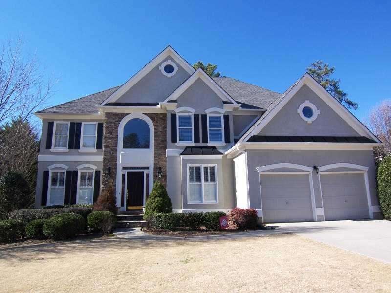 Exterior Front. Home in great Swim/Tennis Communit