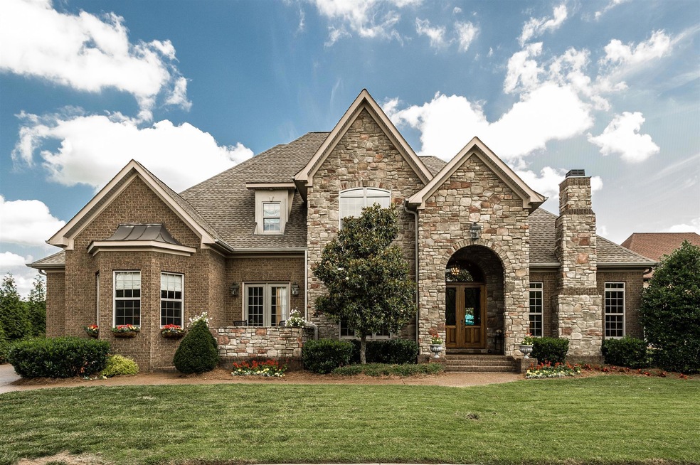 Approximately 4,750 square feet, 4 Bedrooms, 3.5 baths. Owner’s retreat and Office on main level. Built in 2007. 